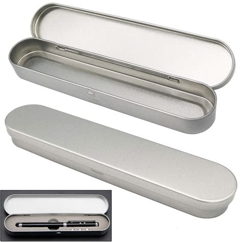 metal pencil box canada|metal tin pencil case.